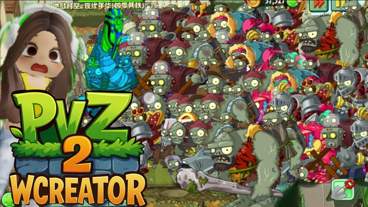 О НЕТ!! ЧТО ЭТО ЗА ХАОС ИЗ ГАРГАНТЮА!?! В PvZ 2 WCreator 