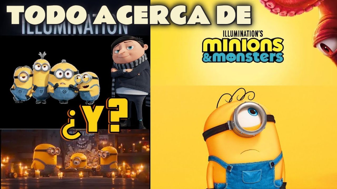 Todo acerca de Minions Y Monstruos, fecha de estreno, análisis del tráiler y más.