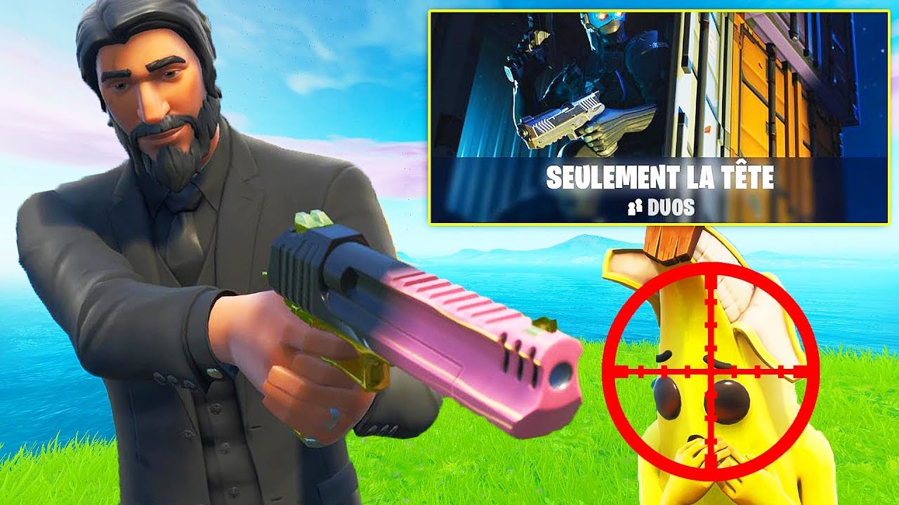 IL FAUT DEVENIR UN AIMBOT HUMAIN DANS LE NOUVEAU MODE ''SEULEMENT LA TÊTE'' SUR FORTNITE !