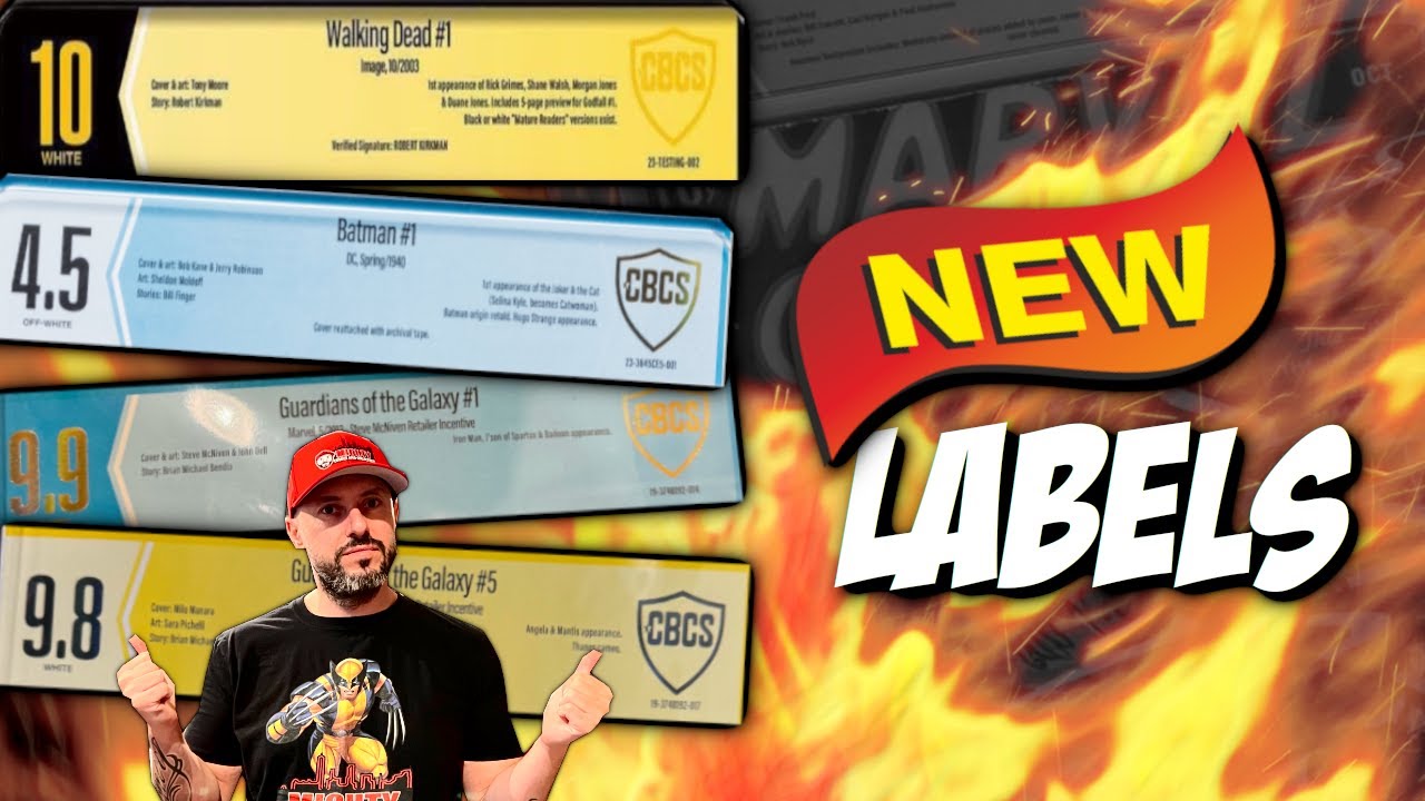 CBCS New Comic Labels | GAME CHANGER?
