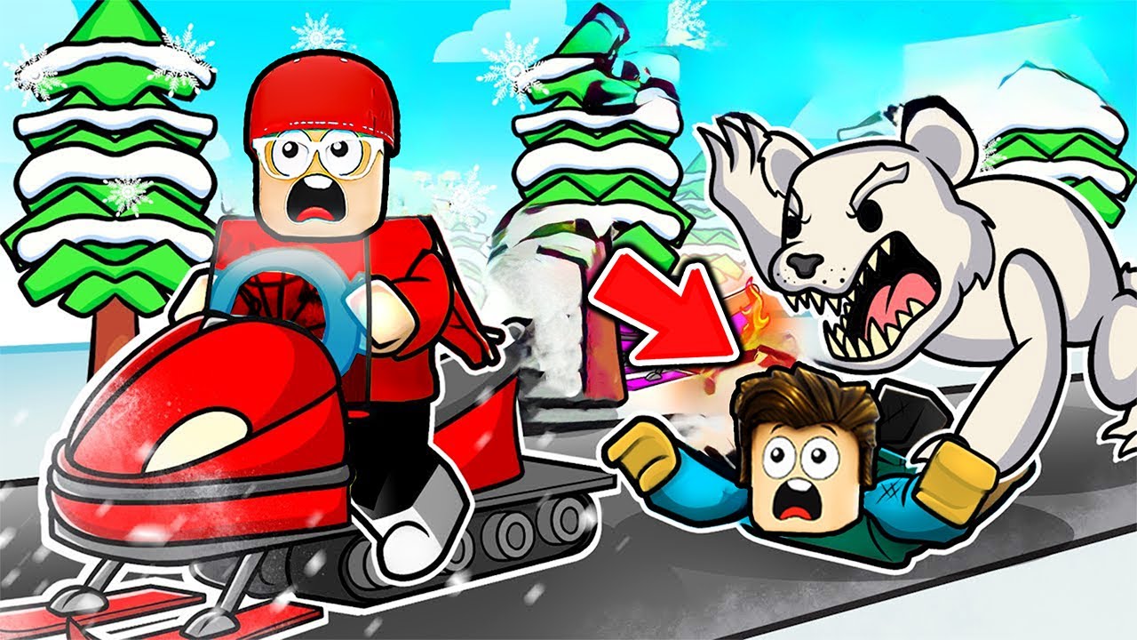 سامر يورط امين في رحلة الثلجية في روبلوكس😱🔥!! ROBLOX