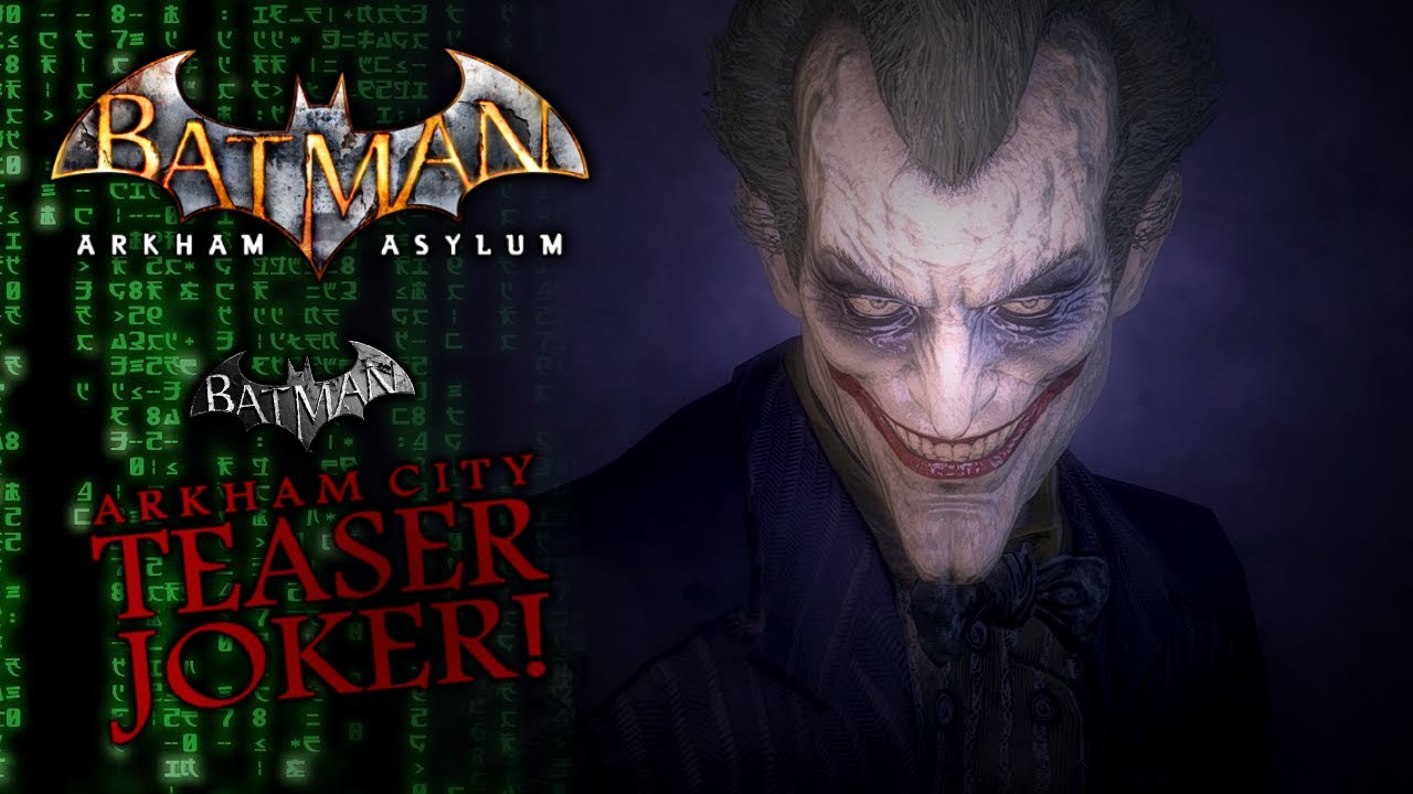 Batman Arkham Asylum: Arkham City Teaser Joker! (Skin Mod)