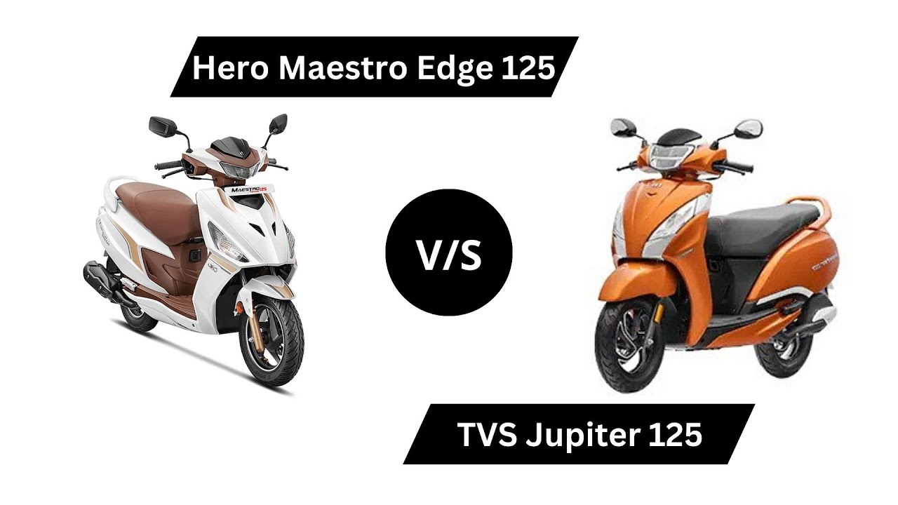 Hero Maestro Edge 125 vs TVS Jupiter 125