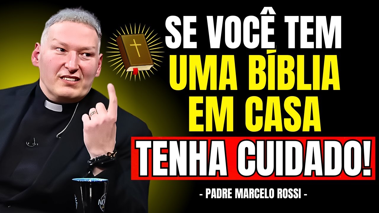 Se VOCÊ Tem UMA BÍBLIA ABERTA em CASA, TENHA CUIDADO! | Marcelo Rossi