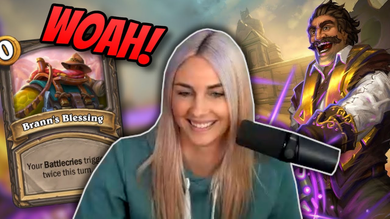 Brann's Blessing WINS THE GAME - Hearthstone Battlegrounds