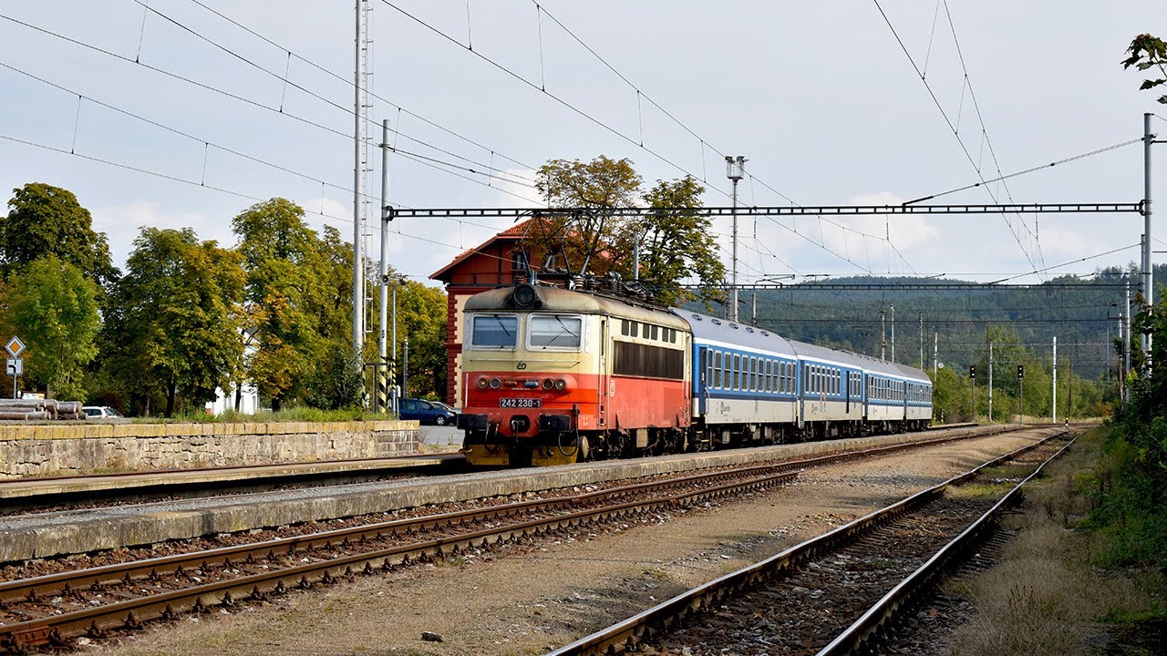Vlaky - Starý Plzenec - 24.9.2022