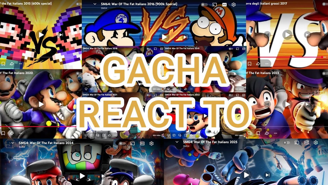 GACHA REACT TO RAP WOTFI 2015 - 2025
