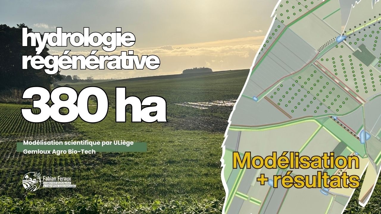 🔥💦 ÉTUDE DE CAS UNIQUE: Hydrologie Régénérative | 380 ha | Cours +Webinaire + modélisation