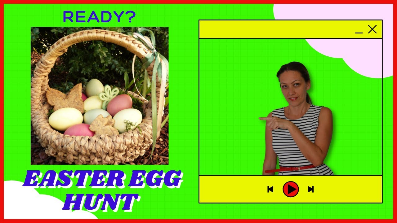 EASTER VOCABULARY TALKING FLASHCARDS