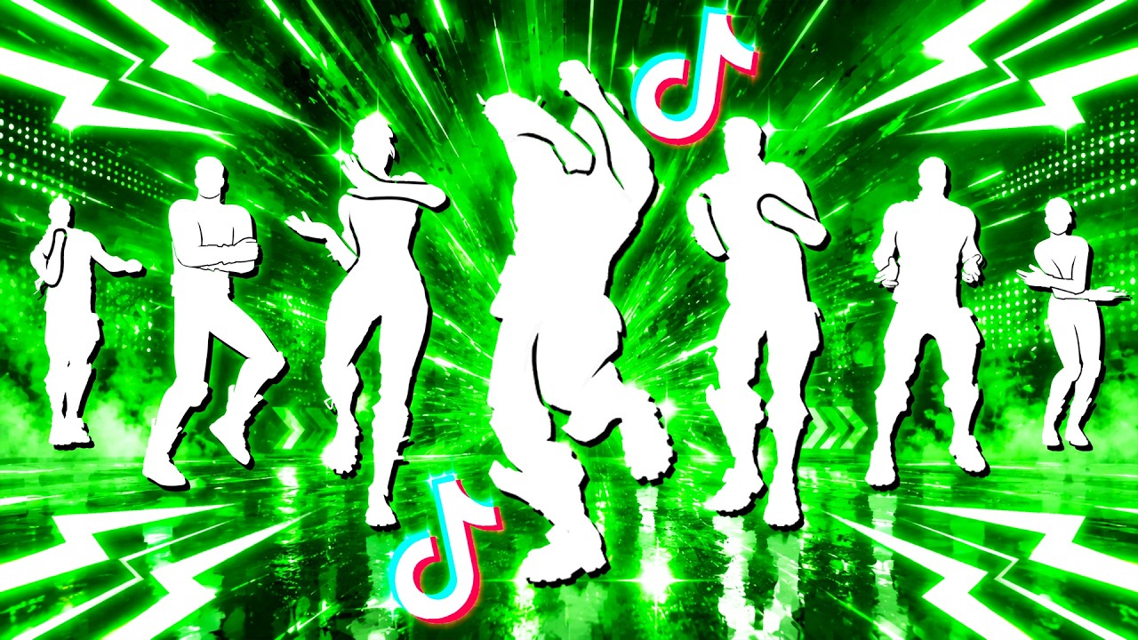 😍 All Legendary Icon Series Dances & Emotes in Fortnite! (Rollie, The Renegade, Out West)