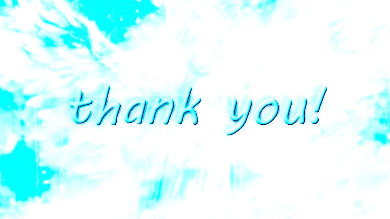 thank you!
