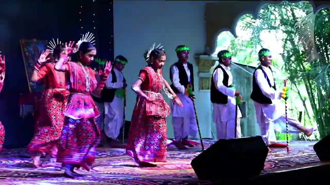 ADIVASI DANCE  PERFORMED BY STUDENTS OF BLOSSOM ACADEMY ENGLISH MEDIUM SCHOOL