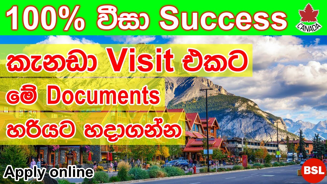 Canada visa requirement for Sri Lanka 2024 | කැනඩා විසිට් වීසා 100% success | Beyond Sri Lanka