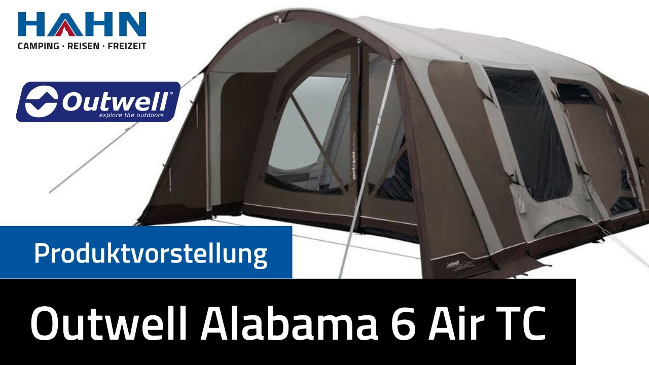 Outwell 2025 Campingzelt Alabama 6 ATC