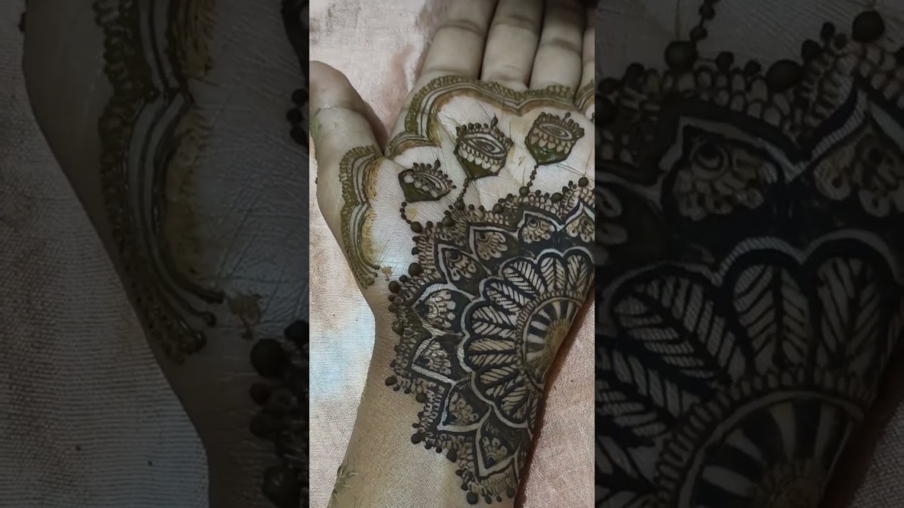New design mehndi 💓🧿# the mehndi art#mehndi by heena😍😍