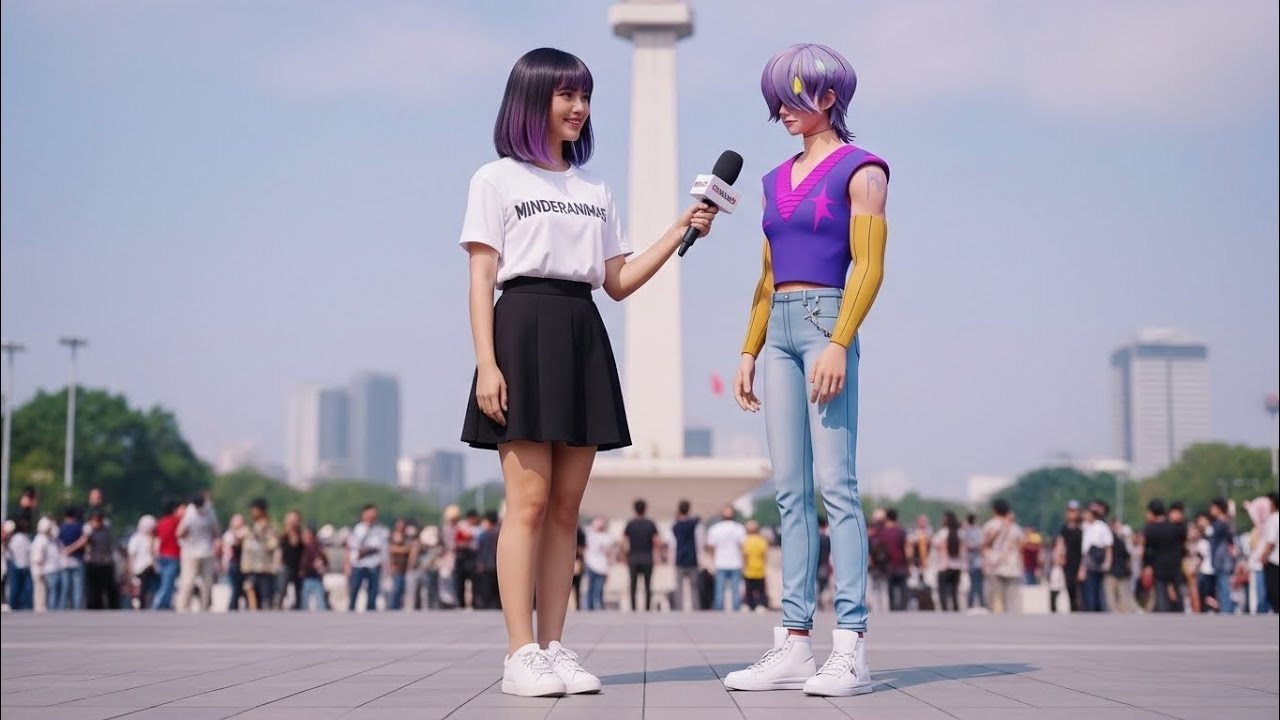 KPOP DEMON HUNTERS INTERVIEW AT MONAS JAKARTA