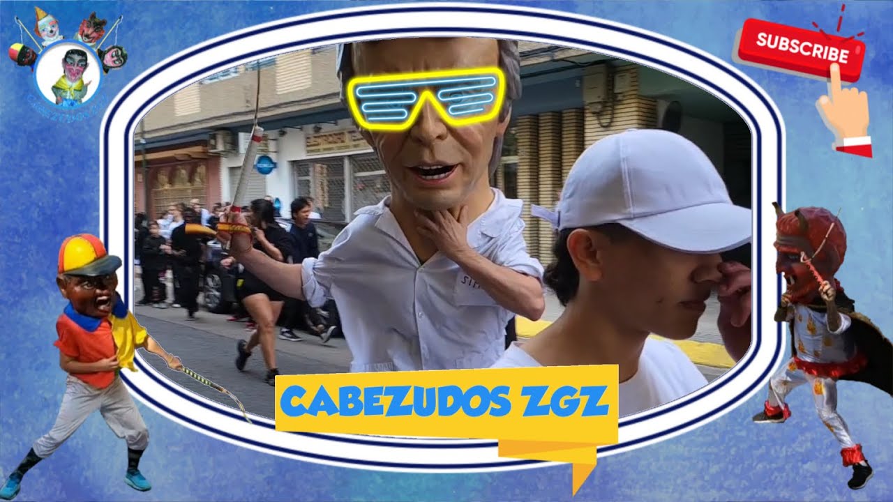 Cabezudos Las Fuentes (Mañana 23-04-2023)