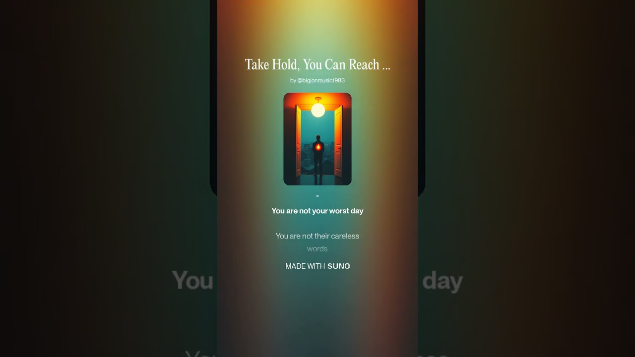 Take Hold, You Can Reach Your Dreams