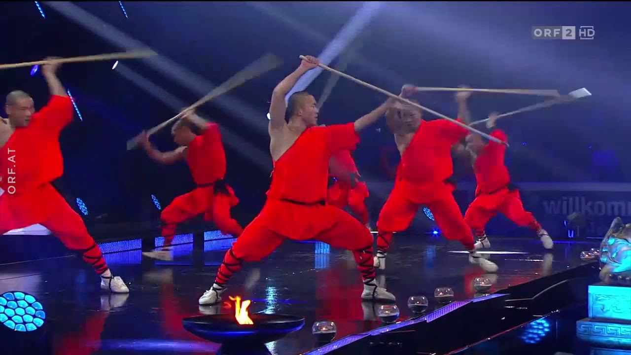 Eiszauber 2018 Shaolin Mönche