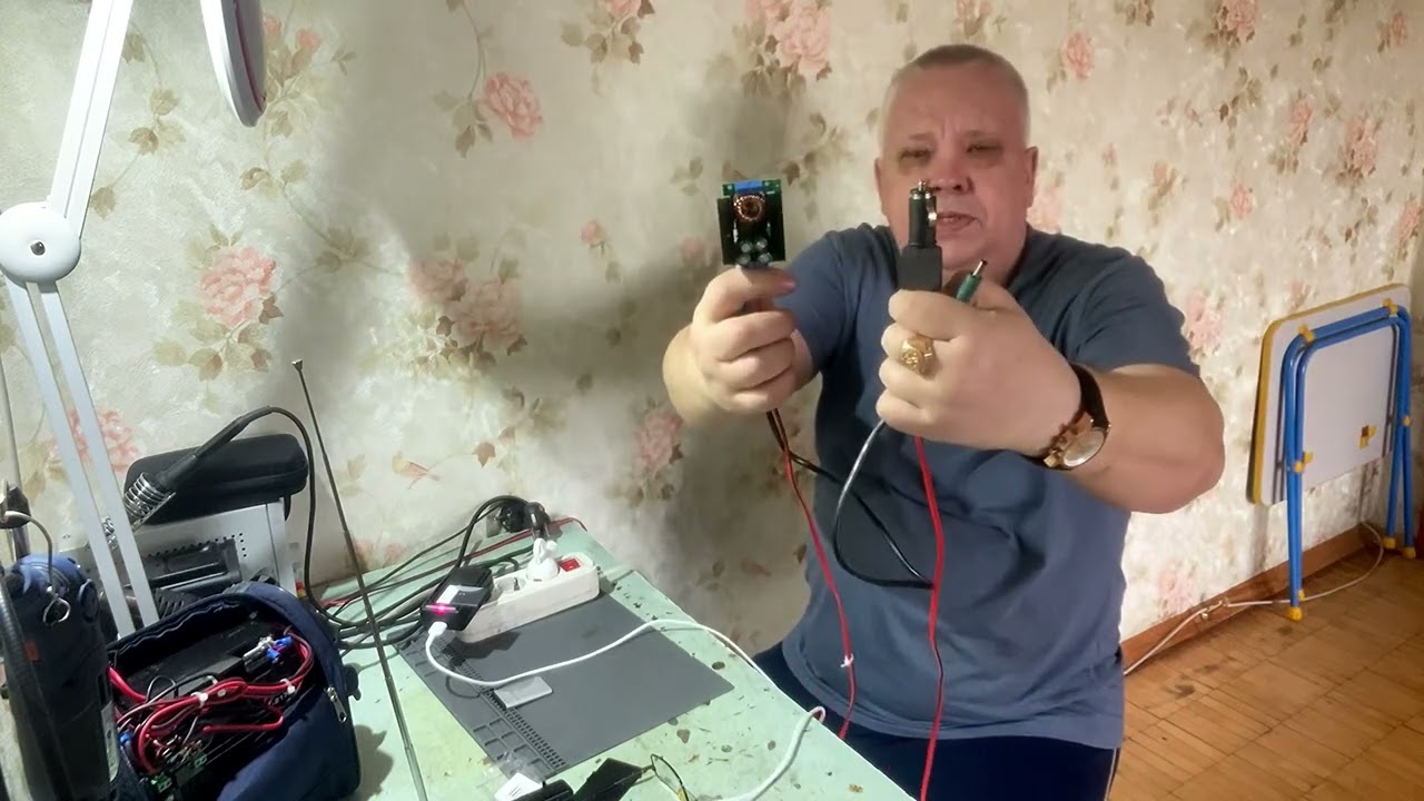 Китайское зарядное устройство для аккумулятора BL-5C, с переделкой питания DC 12-24 volt.