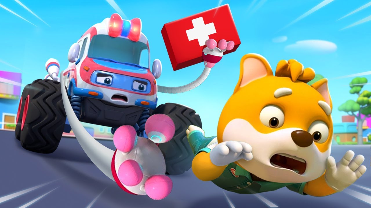 Super Ambulance Rescue Squad | Rescue Team | Nursery Rhymes & Kids Song | BabyBus - Cars World