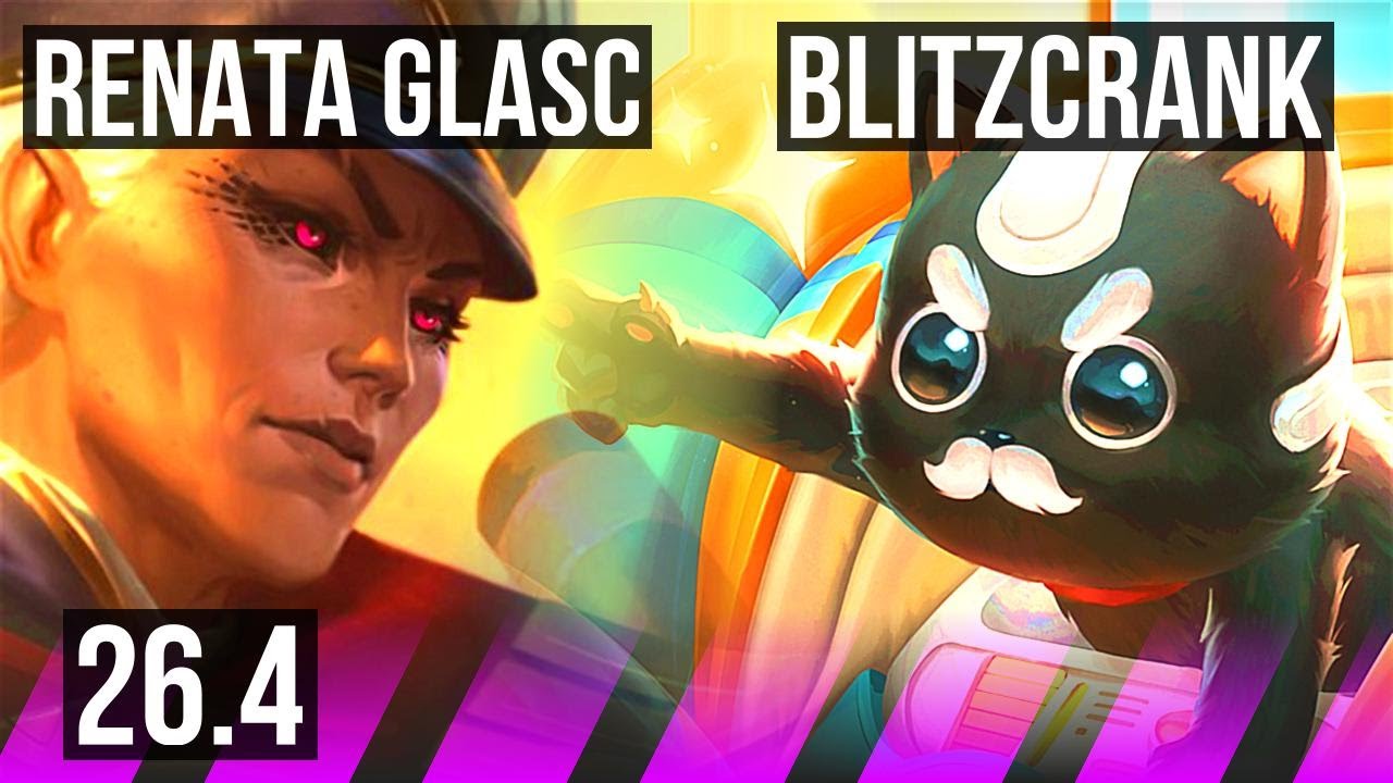 RENATA GLASC & Kalista vs BLITZCRANK & Aphelios (SUP) | EUW Grandmaster | 26.4