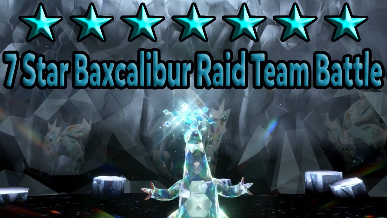Pokemon Scarlet and Violet 7 Star Tera Raid: Best Team for Baxcalibur