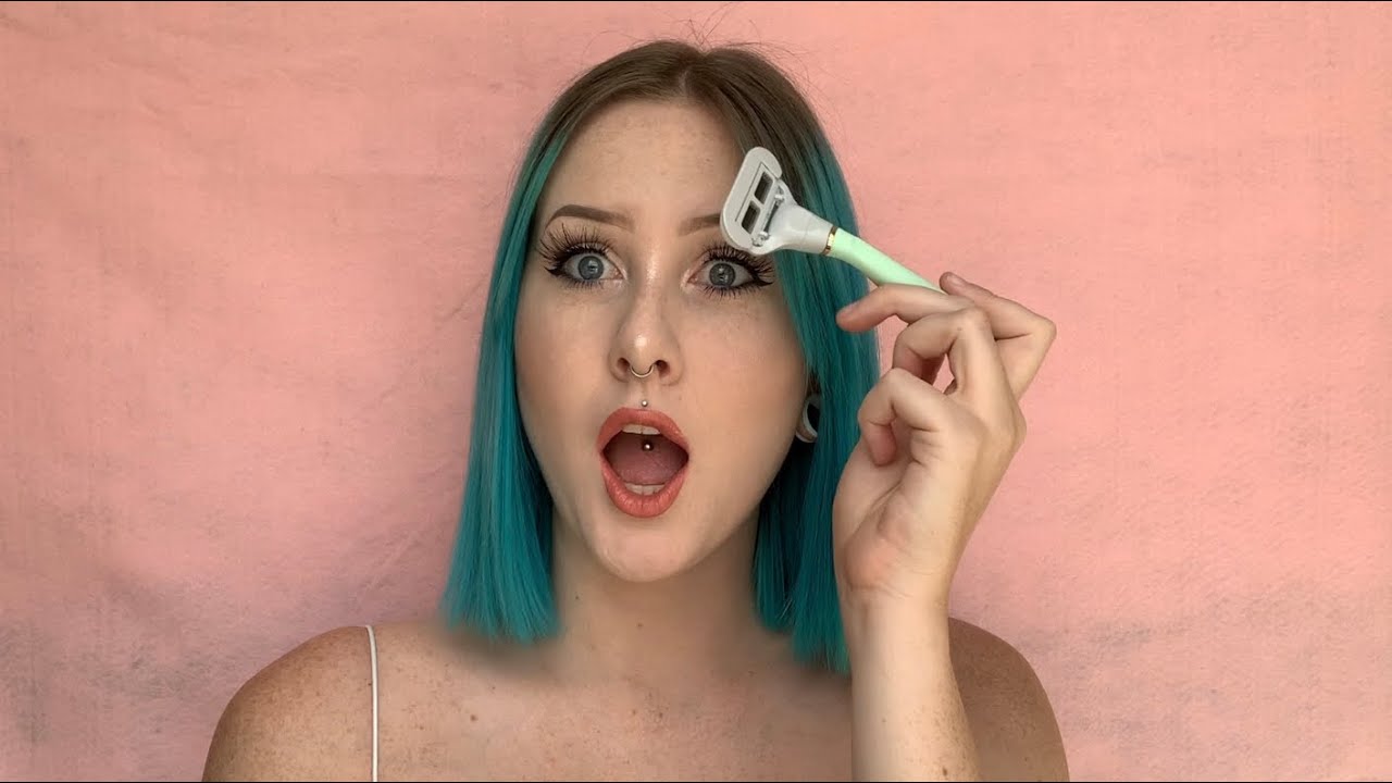 SHAVING OFF MY EYEBROWS