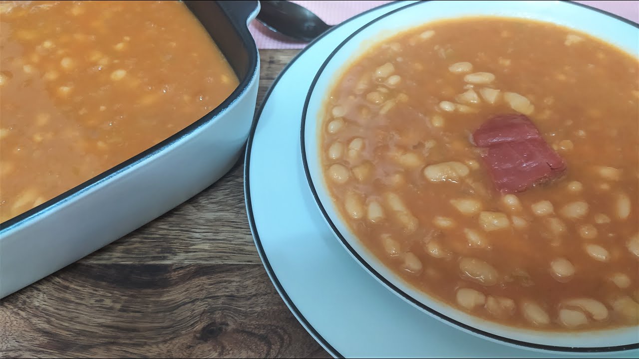 Alubias con verduras en la NewCook