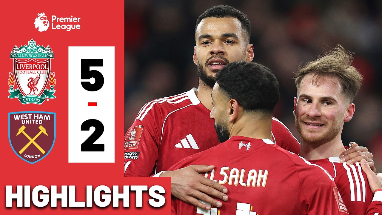 GAKPO! Liverpool vs West Ham 5-2 HIGHLIGHTS All Goals Premier League 25/26 COMPLETE
