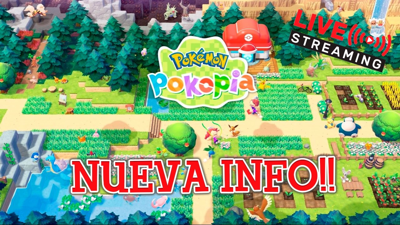 Nueva info del Pokopia!! 👀 Analizamos al detalle el directo de Nintendo Treehouse 😍
