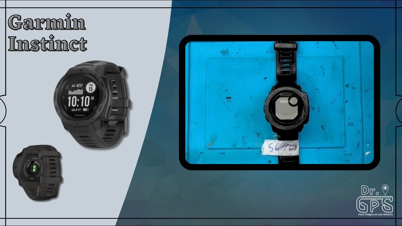 Garmin Instinct - Com Pouca Duração de Carga (Reparo na Placa)