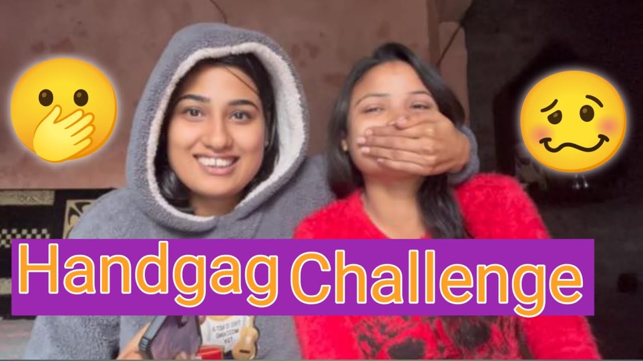 Handgag Challenge 🫢|safe challenge |fun challenge #laughingchallenge #youtubeshorts #smiley