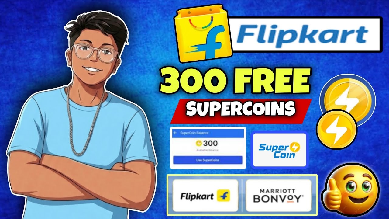 Flipkart Free 300rs New Shopping Offer 🔥 | Flipkart Free 300 Supercoin Offer 😱