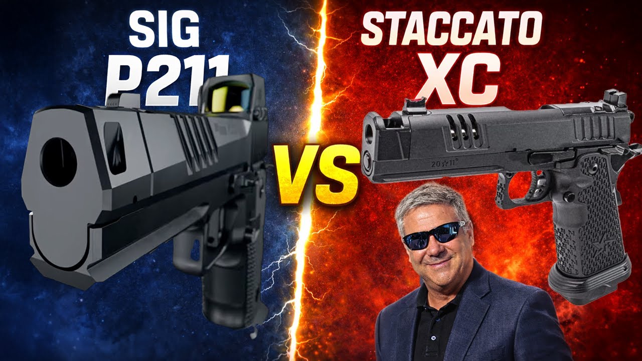 SIG P211 GTO VS P226 VS P229 VS STACCATO XC
