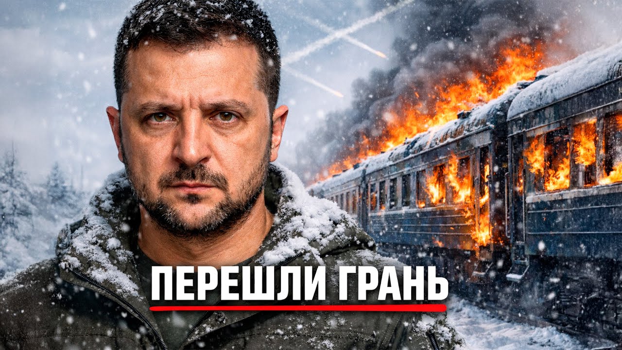 ⚡️ШПИОН КГБ оказался журналистом || Удар по поезду | Ответ Зеленского
