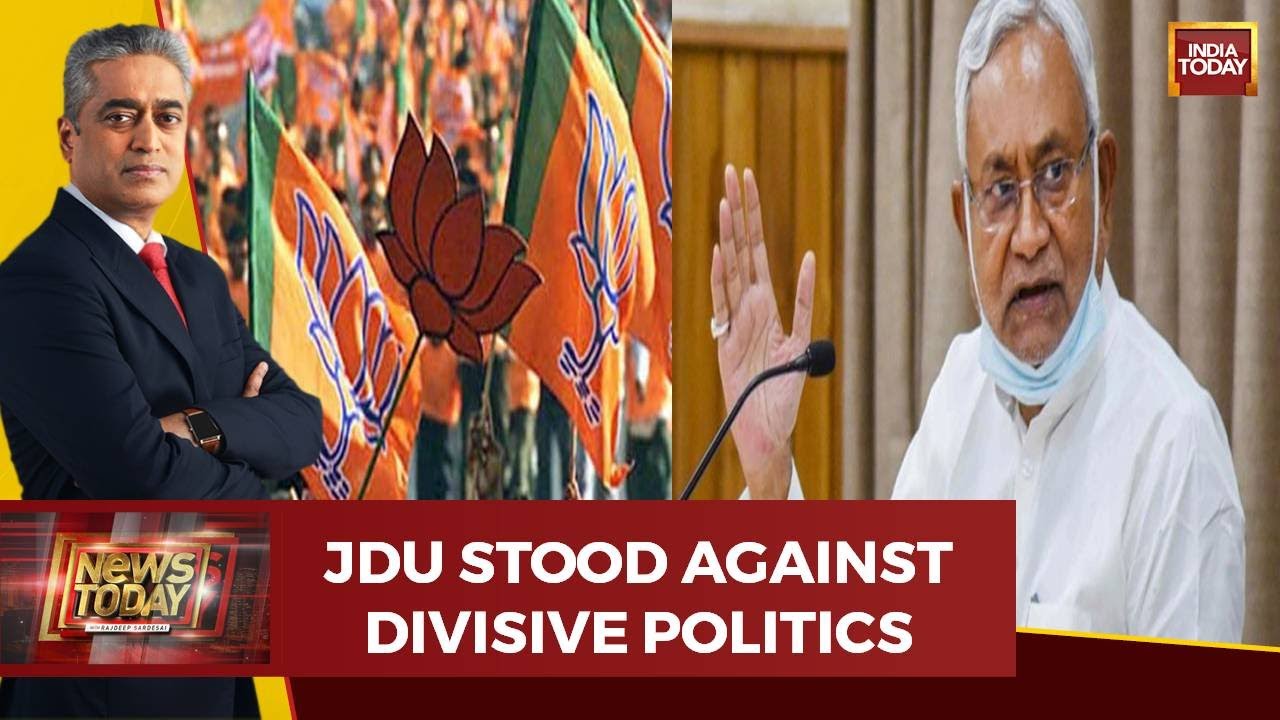 JDU Sounds 'BJP Bharat Chodo' Bugle As Nitish Kumar Rebels Against NDA