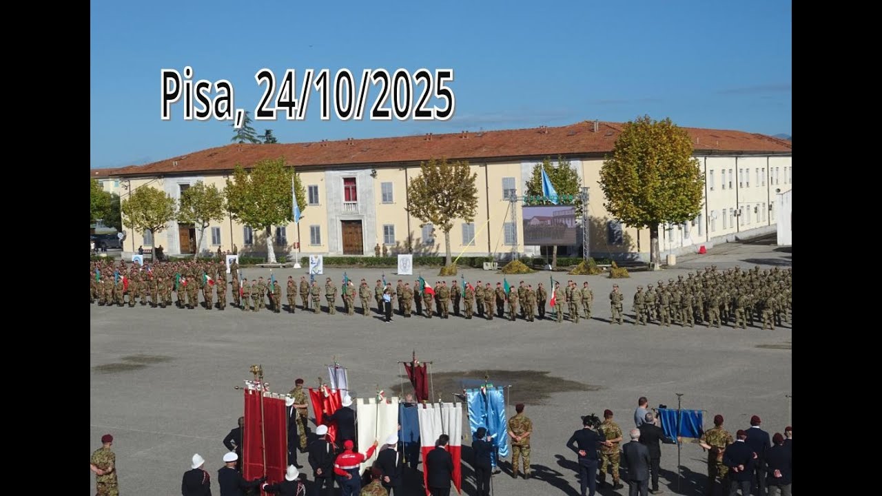 Pisa 24/10/2025  83° Anniversario della Battaglia di El Alamein  Festa della Brigata Folgore