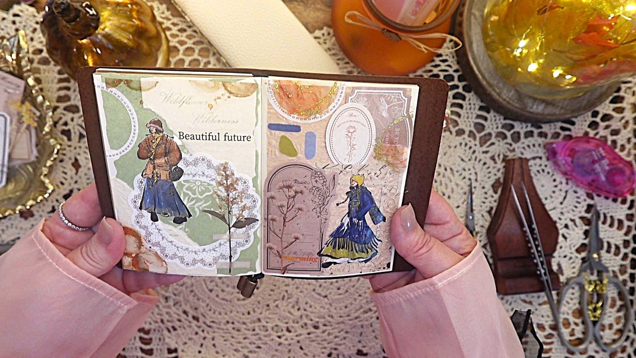 ASMR Journaling with me