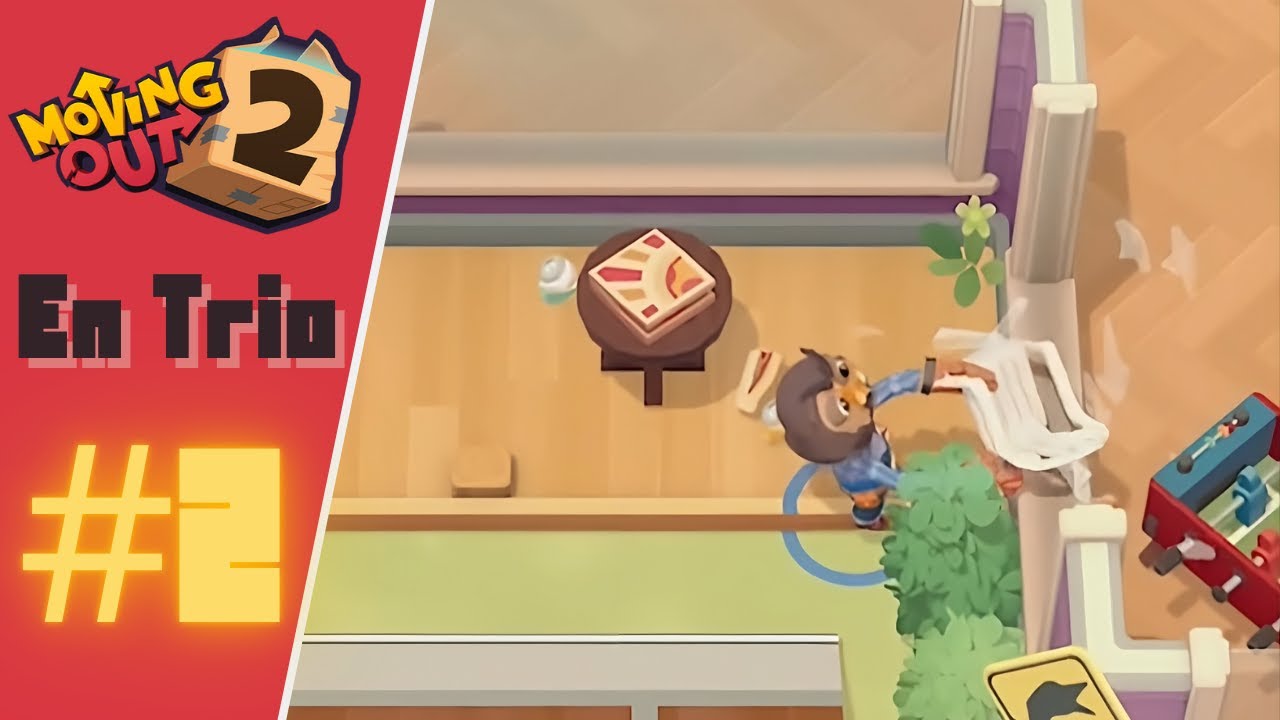 Les FÊNETRES!!! 🪟 | Moving Out 2 en Trio #2