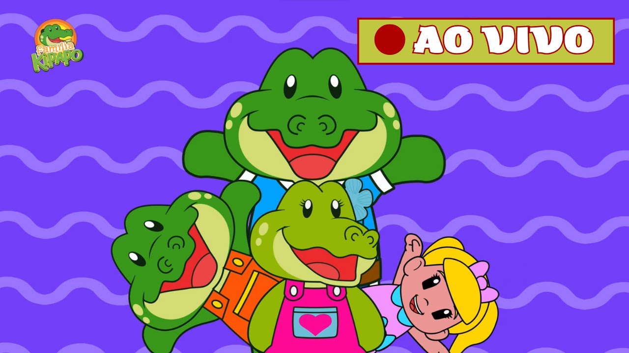 Música Infantil Ao Vivo | Família Kipapo | Desenho Infantil