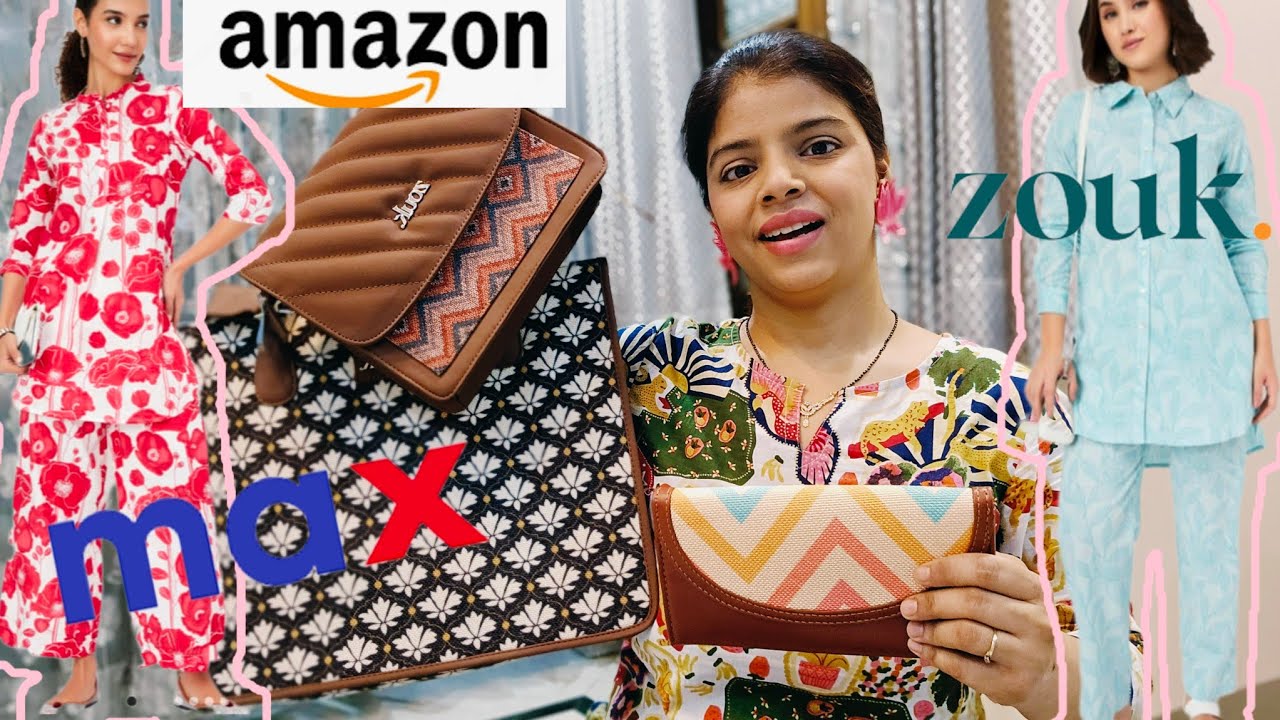 Amazon Haul/ Co-Ord Set from Amazon ZOUK BAG#amazonfashion #amazon #zouk #max