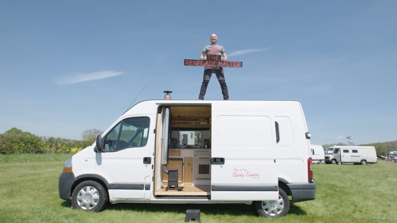 Created From a RECYCLED RV/Caravan ♻️ Cosy Self-Build VAN TOUR 🚐