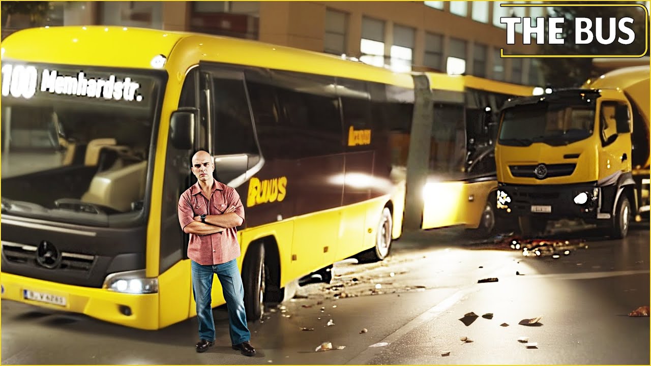 INVESTITO DA UNA BETONIERA - THE BUS ITA