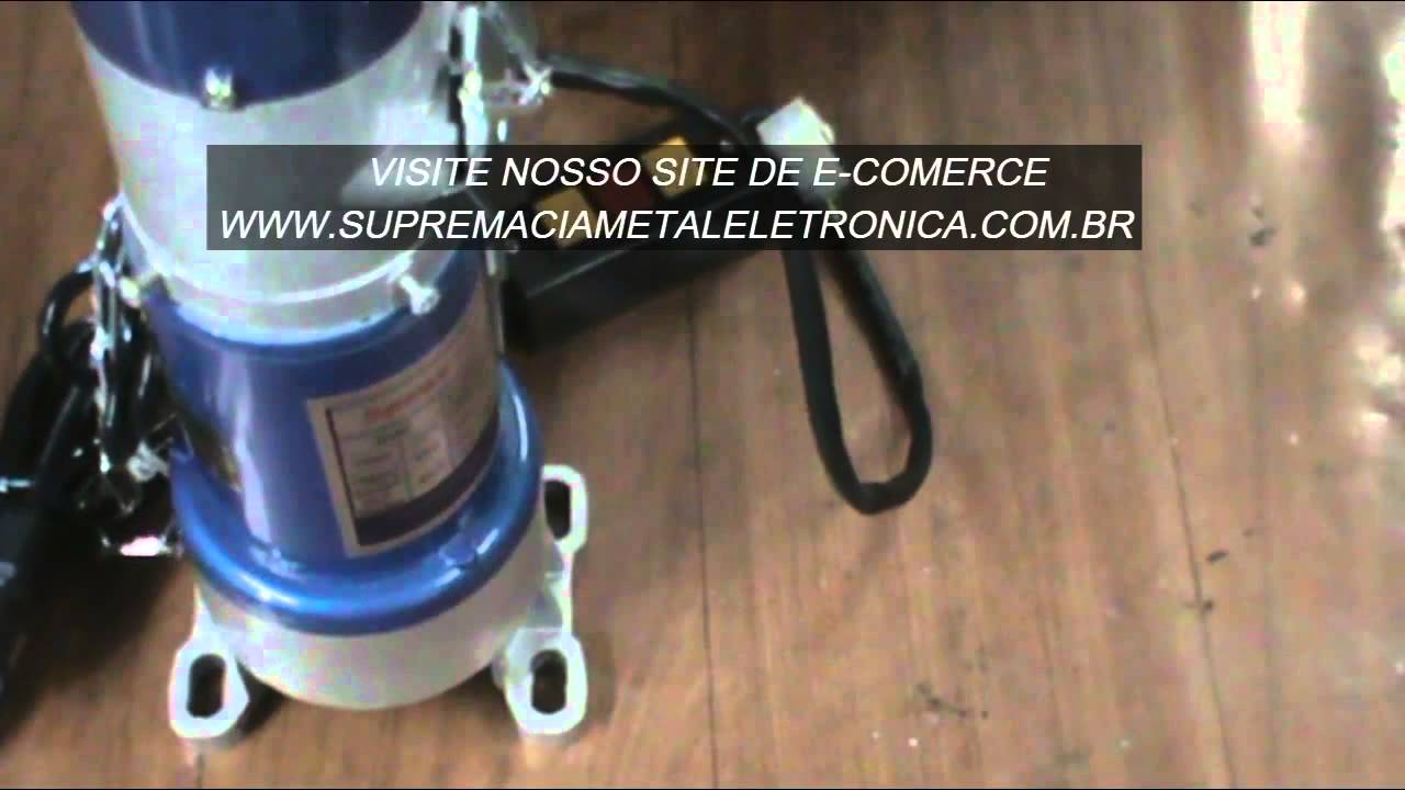 COMO INVERTER O LADO DA CORRENTE DO MOTOR DA PORTA DE AÇO AUTOMATICA
