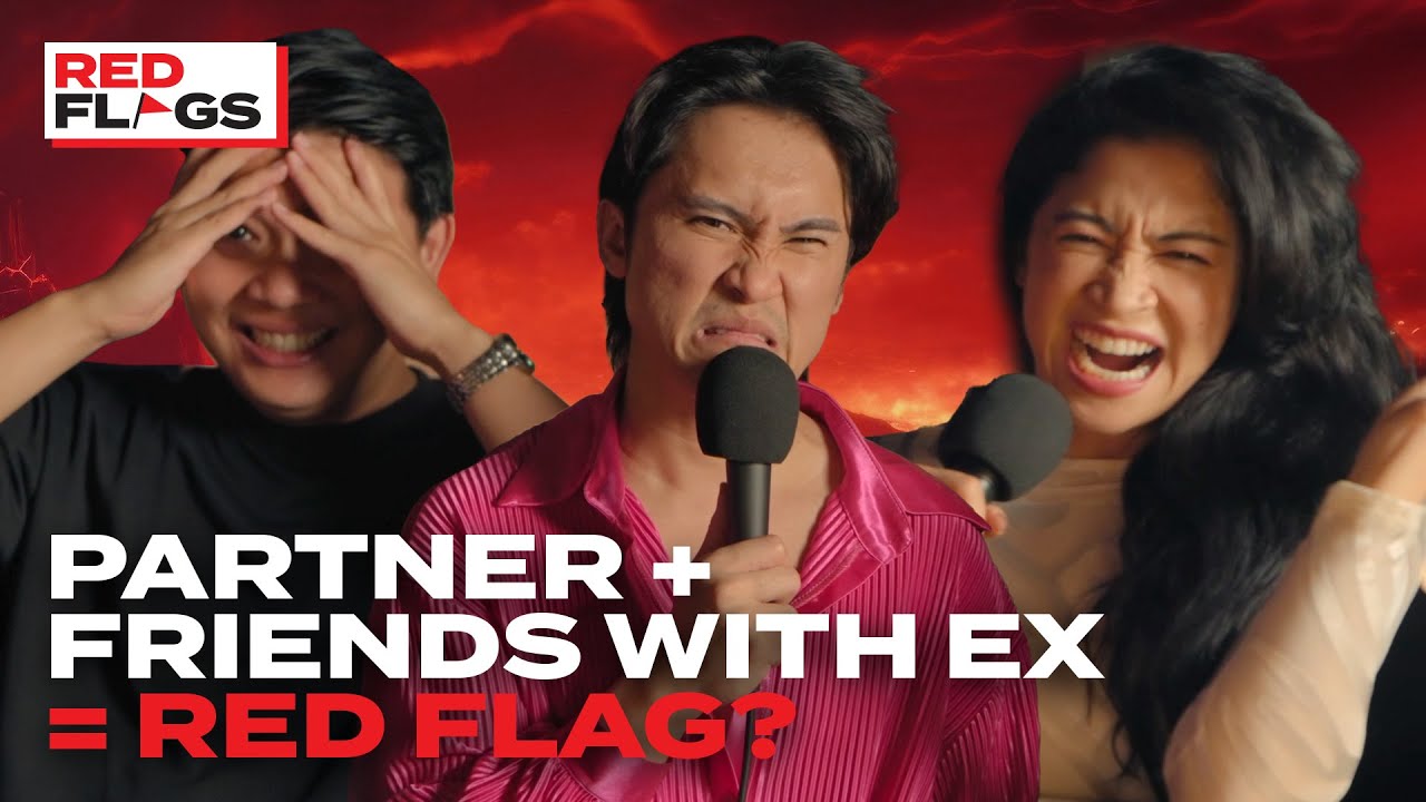RED FLAGS OR NOT: YOUR PARTNER BEING FRIENDS WITH THEIR EX?? (ft. Hirzi & Munah)