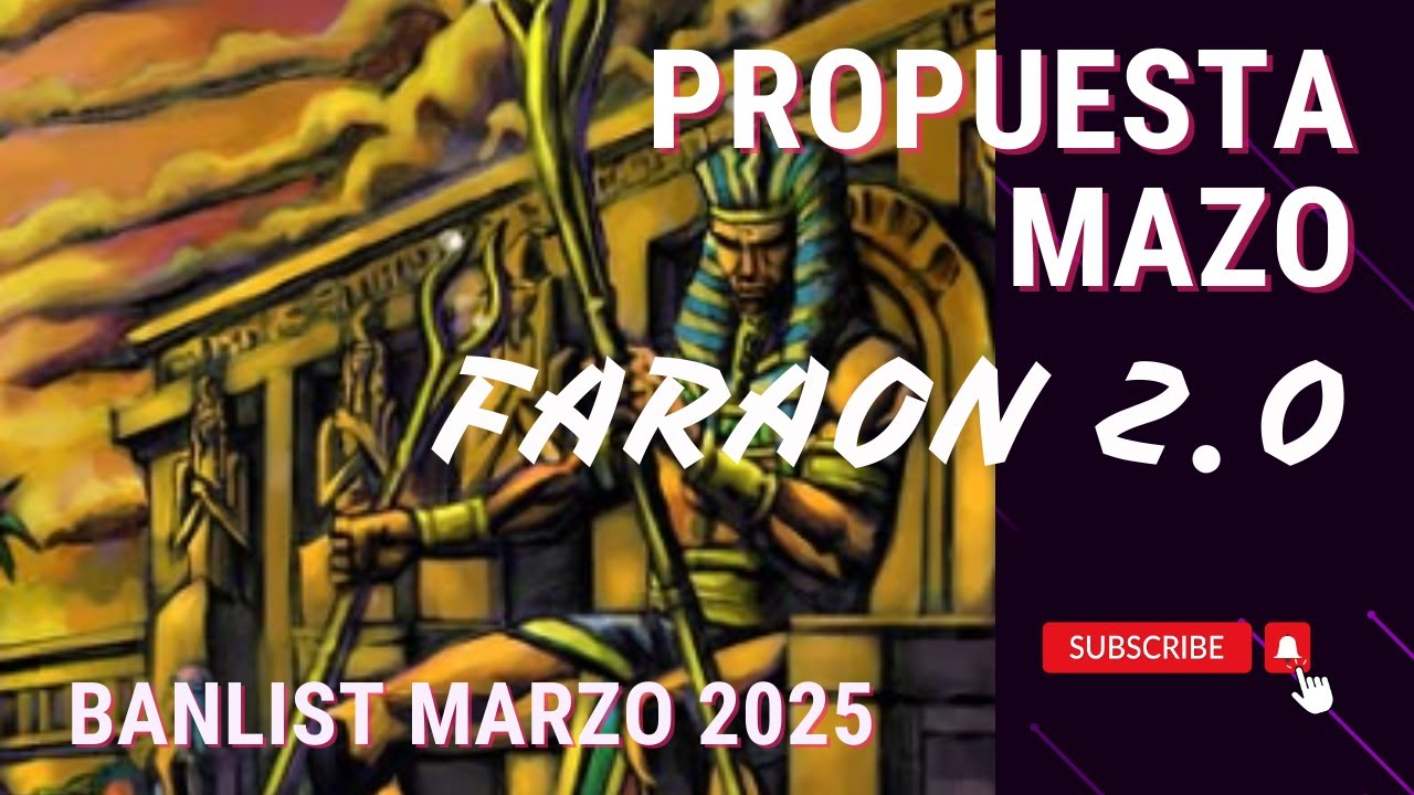 MITOS Y LEYENDAS/PROPUESTA DE MAZO-Faraon 2.0 PBX RACIAL EDICION