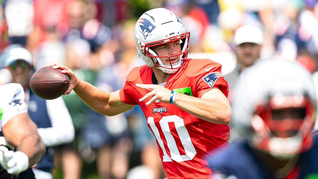 Drake Maye and the Offense Keep Up the Momentum at 2026 Patriots Training Camp