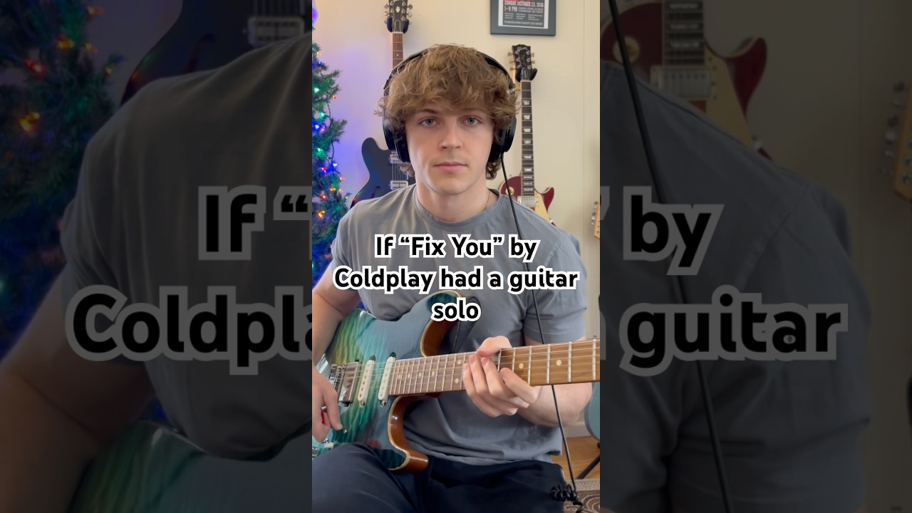 Should this song have a guitar solo? #fixyou #coldplay #guitar #guitarcover #guitarsolo @coldplay
