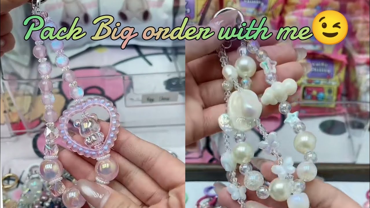 Wow😍Big Order! Phoneechain/Keychain😱 #luckybeads #luckygame #luckykeychain #luckyphonechain 